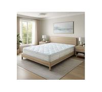 Matelas Powerlux Mousse haute densité Ferme 160x200 cm - Epaisseur 22 cm - Réversible - Indépendance de couchage