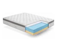 Matelas relaxation 120x200 cm simpur soutien ferme epaisseur 25 cm 1 zones G
