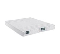 Matelas relaxation dunlopillo gentiane mousse aérial 2x90x200 Blanc