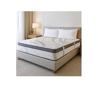 Matelas Relaxation Ressorts Ensachés Mousse Haute Densité 27cm Mi-ferme 140x190 cm - Ensemble avec oreiller(s)