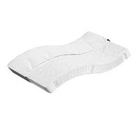 Matelas ressort 100x220 cm accueil ferme soutien moelleux epaisseur 19 cm 5 zones housse de matelas