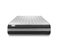 Matelas ressort 120x190 cm accueil enveloppant soutien souple epaisseur 26 cm 5 zones