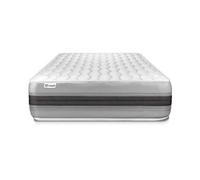 Matelas ressort 120x190 cm accueil moelleux soutien souple epaisseur 28 cm 7 zones