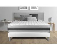 Matelas ressort 135x190 cm accueil moelleux soutien souple epaisseur 28 cm 7 zones