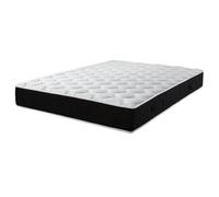 Matelas ressort 140x190 cm accueil ferme soutien ferme epaisseur 24 cm 3 zones