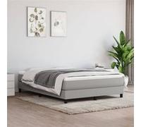 Matelas ressort 140x190 cm vidaxl accueil ferme soutien moelleux epaisseur 20 cm 5 zones oreiller(s) G
