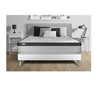 Matelas ressort 140x190 cm accueil ferme soutien ferme epaisseur 26 cm 7 zones