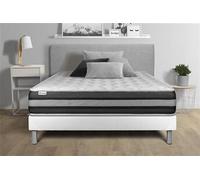 Matelas VITALSPRING ZEN 140x200 Ressorts ensachés, visco 5 zones Ultra épaisseur