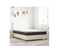 vidaXL Matelas à ressorts Bonnell moyen 140x200 cm, 23 cm, 5 zones, accueil ferme