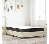 Matelas ressort 140x200 cm vidaxl accueil ferme soutien moelleux epaisseur 18 cm 5 zones housse de matelas G