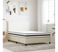 vidaXL Matelas à ressorts Bonnell moyen 140x200 cm épaisseur 21 cm 5 zones