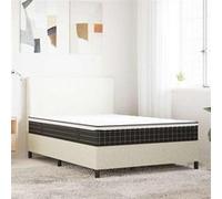 vidaXL Matelas à ressorts Bonnell moyen 140x200 cm, 23 cm, 5 zones, accueil ferme