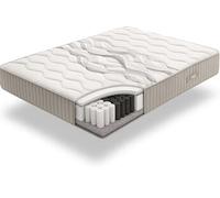 Matelas ressort 150x190 cm simpur accueil moelleux soutien ferme epaisseur 10 cm 7 zones G