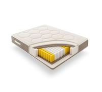 Matelas ressort 160x190 cm epaisseur 25 cm Non specifie zones soutien ferme housse de matelas accueil moelleux
