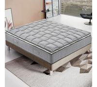 Matelas Ressort 160x200 cm ELITE - Accueil Mémoire De Forme - Epaisseur 27 cm - Ferme