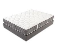 Matelas ressort 160x200 cm luxury literie accueil souple soutien ferme epaisseur 24 cm 7 zones G