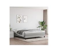 Matelas ressort 180x200 cm vidaxl accueil ferme soutien moelleux epaisseur 20 cm 5 zones oreiller(s) G