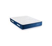 Matelas ressort 180x200 cm accueil souple soutien ferme epaisseur 28 cm housse de matelas