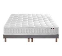 Matelas ressort 180x200 cm idliterie accueil enveloppant soutien ferme epaisseur 24 cm G