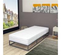 vidaXL Matelas 80x200 cm 7 zones Ressort ensaché epaisseur 20 cm H3