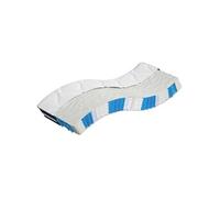 Matelas ressort 90x190 cm vidaxl accueil ferme soutien medium epaisseur 25 cm 7 zones housse de matelas G
