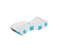 Matelas ressort 90x190 cm vidaxl accueil ferme soutien moelleux epaisseur 25 cm 7 zones housse de matelas G