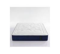 Matelas ressort 90x190 cm accueil souple soutien ferme epaisseur 28 cm 1 zones housse de matelas