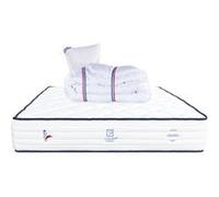 Matelas ressort 90x190 cm luxury literie accueil enveloppant soutien ferme epaisseur 27 cm Non specifie zones oreiller(s) G