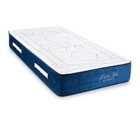 Matelas ressort 90x200 cm maison aubertin accueil souple soutien ferme epaisseur 28 cm 1 zones housse de matelas G