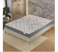 Matelas RESSORTS ENSACHÉS 120x190 cm NOVEMBER Eliha Hybrid: indépendance de Couchage 7 zones + HD35Kg EXTRÊMEMENT DURABLE- Ép