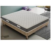 Matelas ressorts ensachés 135x200 cm accueil mousse hr epaisseur 22 cm