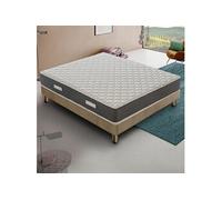 Matelas ressorts ensachés 135x200 cm accueil mousse hr epaisseur 30 cm