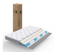 Matelas Ressorts Ensachés 7 Zones, 140x190x10cm, H3, OEKO-TEX, Canapé-Lit | 7 zones, ressorts ensachés, 10cm, 140x190x10cm, H3, OEKO-TEX, pour lit pliable.