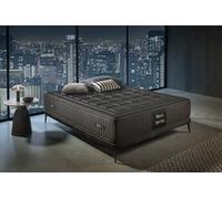 Moonia Matelas Black Spring Royal, Ressorts ensachés, 30 cm, Fermeté élevée, 150X200 cm