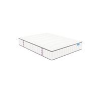 Merinos Matelas Beauty Bed – ressorts ensachés et mémoire de forme – 90x190 Blanc