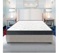 Matelas ressorts ensachés + mousse HR 160x200 cm - SEREN