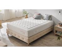Moonia Matelas Royal Spring Premier Ressorts ensachés Confort personnalisé Qualité supérieure 90X200