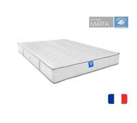 Matelas sardem belle literie diadème ressorts 130x190 Blanc