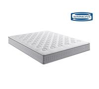 Matelas simmons sw1 ressort ensachés 180x200 Blanc