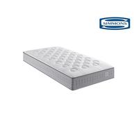 Matelas simmons sw1 ressort ensachés 90x200 Blanc