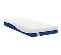 Matelas simple gel réfrigérant housse amovible mousse à mémoire de forme blanc
