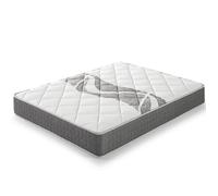 Matelas Sleep Plus à Mémoire de Forme 90x100 cm epaisseur 16 cm independance de Couchage réversible Fermeté Moyenne