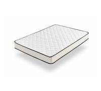 Moonia Matelas Slim Max Haute Durabilité Anti-acariens 140 X 190cm Blanc