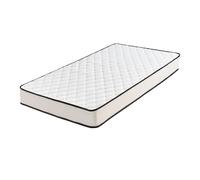 Moonia Matelas Slim Max Haute Durabilité Anti-acariens 90 X 190cm Blanc