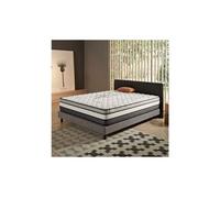 Matelas solar 140x190x30 cm - soutien blue latex - mousse à mémoire hr - grand confort - 7 zones