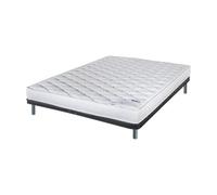 Matelas + sommier 140x190 Marly - Soutien ferme - Sommier démonté - Made in France