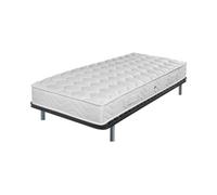 Matelas + sommier 90x190 Mousse - Soutien medium - Sommier démonté - Made in France