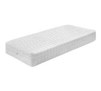 Matelas + Sommier Face Hiver Latex 70 Kg/m3 140x190 x 25,5 cm Souple - Noyau Poli Lattex HR Haute Densite - Dehoussable Housse Lavable - 7 Zones de Co G