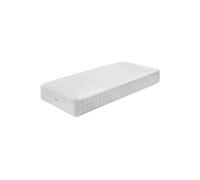Matelas + Sommier Face Hiver Latex 70 Kg/m3 140x190 x 25,5 cm Souple - Noyau Poli Lattex HR Haute Densite - Dehoussable Housse Lavable - 7 Zones de