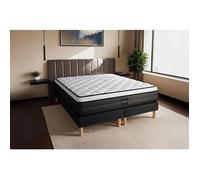 Matelas Suite 200x200 Ressorts ensachés, mémoire de forme 5 zones